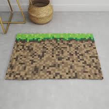 minecraft block rug by scott gameriot