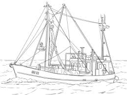 Bunch Ideas of Fishing Boat Coloring Pages With Cover Letter    