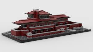 Lego Moc Robie House Color Variation By