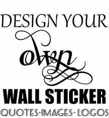 Personalised Wall Sticker Custom