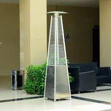 Outdoor Tower Pyramid Glass Patio