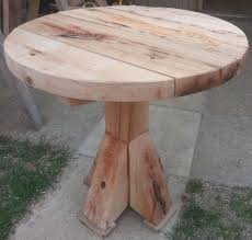 Oak Sleeper Furniture Round Garden Table