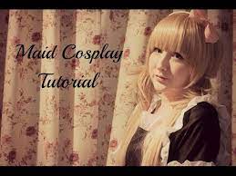 kawaii maid cosplay makeup tutorial