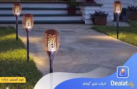 Led Tiki Torches With Flickering Flame