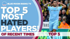 These players are believed to be the best footballers on the planet. Top 5 Most Hated Manchester City Players Bluemoonrisingtv Youtube
