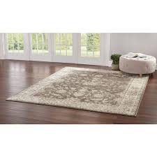 home decorators collection old treres brown cream 8 ft x 10 ft area rug