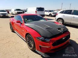 Things like manual transmissions and v8s are dying away with limited. Ford Mustang Gt 2020 Red 5 0l 8 Vin 1fa6p8cf3l5163047 Free Car History