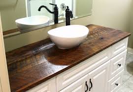 reclaimed wood vanities solid wood