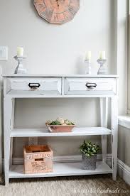 small console table plans houseful of