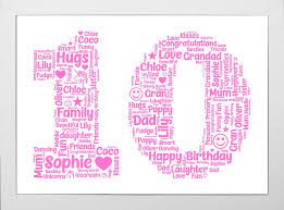 Personalised birthday gifts for her find the perfect personalised birthday gift for her right here. Personalised Birthday Gifts 10th Birthday Gifts For Her Keepsake Word Art Personalised Gift Print Any Age Unique Presents Gifts For 10 Year Old Girls Or Boys Son Daughter