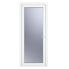 double glazed single external door