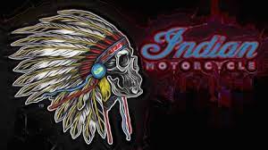 indian motorcycle white chief skull