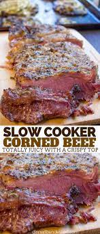 crispy slow cooker corned beef dinner