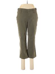 Details About Duluth Trading Co Women Green Casual Pants 8