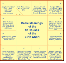 Astrology Zodiac With Natal Chart Natal Chart With Houses