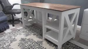 Check out our list and build one of these home desks, whether it's a treadmill, standing or basic office computer desk. Farmhouse Desk Plans Handmade Haven