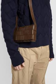 Bottega Veneta Man Brown Shoulder Bag