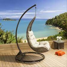 Iron Modern Swing Chair For Garden 1