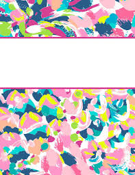 Lilly Pulitzer Binder Covers 2017 Free Cute Printable