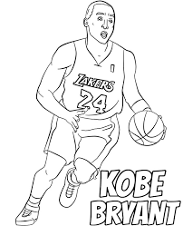 Enjoy some of kobe's best passes, but in no way is this video supposed to be all of his best passes. Kobe Bryant Coloring Page Basketball Topcoloringpages Net