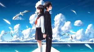 If you see some cute anime couple hd wallpapers you'd like to use, just click on the image to download to your desktop or mobile devices. Romantic Anime Wallpapers 65 Pictures