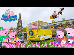 peppa pig world at christmas