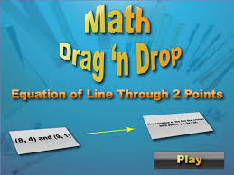 Interactive Math Game Dragndrop