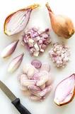 How do you peel and chop shallots?