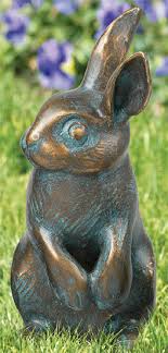 Buy Garden Sculpture Rabbit Standing