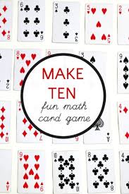 Fun Math Card Game Ways To Make 10