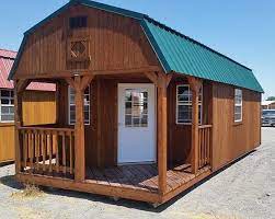 deluxe lofted barn cabins rawhide sheds