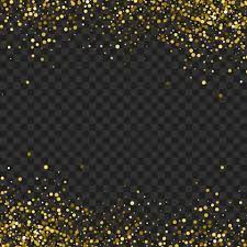 hd gold glitter dots frame background