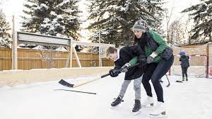 2024 residential backyard ice rink cost
