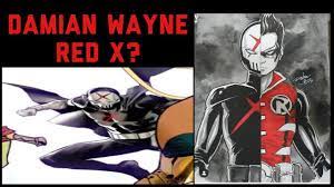 Damian wayne red x