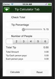 A Tip Calculator Is Extremely Useful For Restaurants Dining Or Food