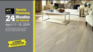 As a wells fargo credit cardholder, you'll have instant access to: Lumber Liquidators April Sale Tv Commercial All Floorings Financing Ispot Tv