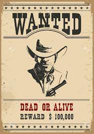 Instead of a wanted poster you can also create a lost, missing, stolen, found or have you seen poster. Wanted Poster Western Vintage Paper For Design Stock Vector 56451055 Concert Poster Design Western Posters Poster Design
