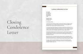 condolence donation letter in word