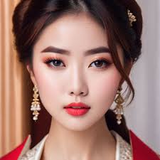traditional chinese asian makeup
