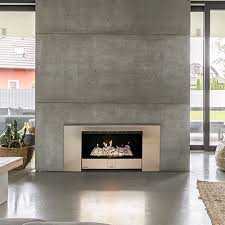 Built In Gas Fireplace Modern Vent