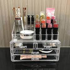 ikee design clear cosmetic storage