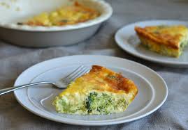 crustless broccoli quiche once upon a