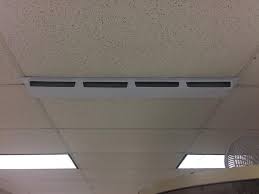 plastic ceiling air deflector
