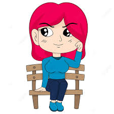 sit chair vector hd png images a woman