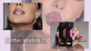 stay golden glitter lip kit review