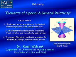 elements of special and general relativity