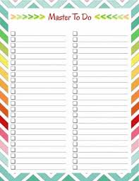 15 Perfect Paper To Do Lists For Busy Moms Momof6