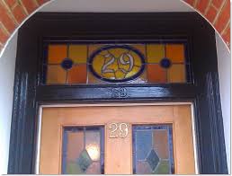 Stained Glass House Number And Names