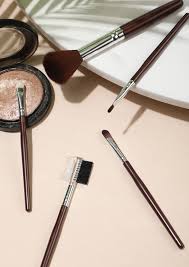 drizzle brown makeup brushes set