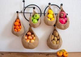 Hanging Fruit And Vegetable Basket Wall